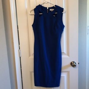 Calvin Klein body con dress